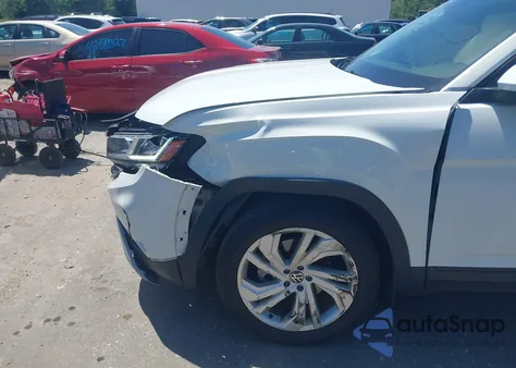 2021 Volkswagen Atlas 3.6L V6 Se W/Technology from USA, damaged, VIN 1V2KR2CA2MC596195